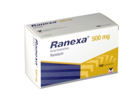 Ranexa 500 mg. 60 tablets